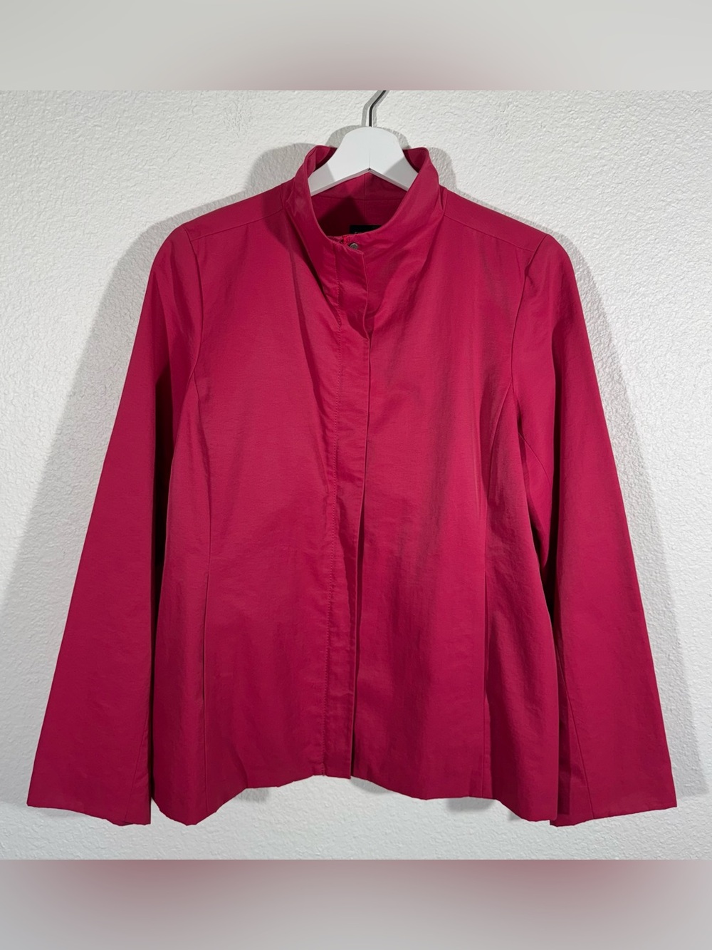 Eileen Fisher Hot Pink Lightweight Jacket